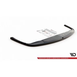 Maxton - Lames De Pare-Chocs Avant Latérales + Lame Du Pare-Chocs Avant BMW M5 / 5 M-Pack E39 Noir Brillant