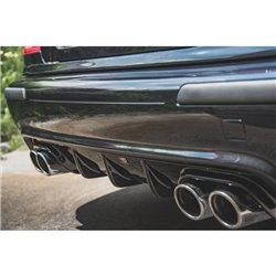 Maxton - Diffuseur Arrière Complet BMW M5 / 5 M-Pack E39 Noir Brillant