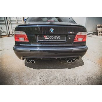 Maxton - Diffuseur Arrière Complet BMW M5 / 5 M-Pack E39 Noir Brillant