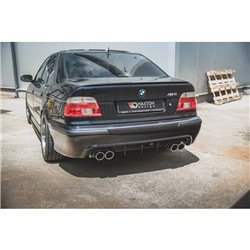 Maxton - Diffuseur Arrière Complet BMW M5 / 5 M-Pack E39 Noir Brillant