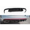 Maxton - Rajout Du Pare-Chocs Arriere V.2 Skoda Octavia RS Mk3 / Mk3 FL Hatchback / Estate Noir Brillant \ Diesel
