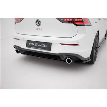 Maxton - Arriere Lame Volkswagen Golf GTI Mk8 Noir Brillant