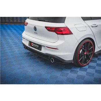 Maxton - Arriere Lame Volkswagen Golf GTI Mk8 Noir Brillant