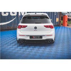 Maxton - Arriere Lame Volkswagen Golf GTI Mk8 Noir Brillant