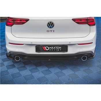 Maxton - Arriere Lame Volkswagen Golf GTI Mk8 Noir Brillant