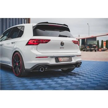 Maxton - Arriere Lame Volkswagen Golf GTI Mk8 Noir Brillant