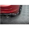 Maxton - Lames De Pare-Chocs Arrière Latérales V.1 Volkswagen Golf GTI / GTE Mk8 Noir Brillant