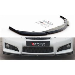 Maxton - Lame Du Pare-Chocs Avant V.1 Lexus IS F Mk2 Noir Brillant