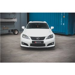 Maxton - Lame Du Pare-Chocs Avant V.1 Lexus IS F Mk2 Noir Brillant