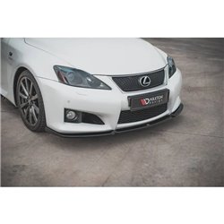 Maxton - Lame Du Pare-Chocs Avant V.1 Lexus IS F Mk2 Noir Brillant