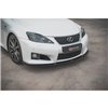 Maxton - Lame Du Pare-Chocs Avant V.1 Lexus IS F Mk2 Noir Brillant