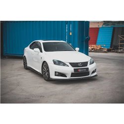 Maxton - Lame Du Pare-Chocs Avant V.1 Lexus IS F Mk2 Noir Brillant