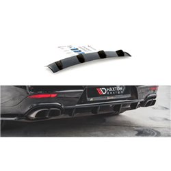 Maxton - Diffuseur Arrière Complet Porsche Panamera Turbo 970 Facelift Look Carbone
