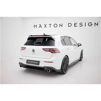 Maxton - Becquet V.1 Volkswagen Golf GTI / GTE / GTD / R-Line / R Mk8 Noir Brillant