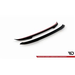 Maxton - Becquet V.1 Volkswagen Golf GTI / GTE / GTD / R-Line / R Mk8 Noir Brillant