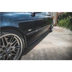 Maxton - Rajouts Des Bas De Caisse BMW M5 / 5 M-Pack E39 Noir Brillant