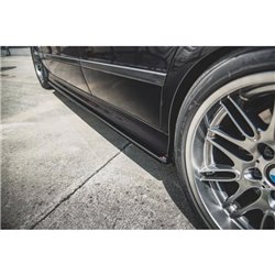 Maxton - Rajouts Des Bas De Caisse BMW M5 / 5 M-Pack E39 Noir Brillant