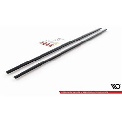 Maxton - Rajouts Des Bas De Caisse BMW M5 / 5 M-Pack E39 Noir Brillant