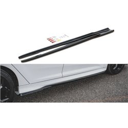 Maxton - Rajouts Des Bas De Caisse V.2 Ford Focus ST Mk3 Noir Brillant
