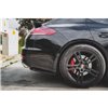 Maxton - Lames De Pare-Chocs Arrière Latérales Porsche Panamera Turbo 970 Facelift Noir Brillant