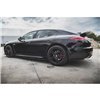 Maxton - Lames De Pare-Chocs Arrière Latérales Porsche Panamera Turbo 970 Facelift Noir Brillant
