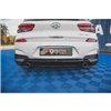 Maxton - Diffuseur Arrière Complet V.3 Hyundai I30 N Mk3 Hatchback Noir Brillant