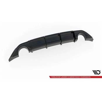 Maxton - Diffuseur Arrière Complet V.3 Hyundai I30 N Mk3 Hatchback Noir Brillant