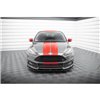 Maxton - Lame Du Pare-Chocs Avant V.5 Ford Focus ST Mk3 Facelift Noir Brillant