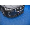 Maxton - Lame Du Pare-Chocs Avant V.2 Volvo S60/V60 R-Design Mk3 Noir Brillant