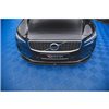 Maxton - Lame Du Pare-Chocs Avant V.2 Volvo S60/V60 R-Design Mk3 Noir Brillant