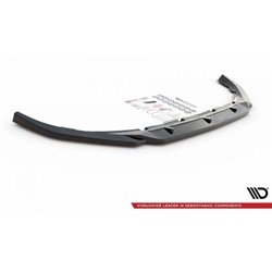 Maxton - Lame Du Pare-Chocs Avant V.2 Volvo S60/V60 R-Design Mk3 Noir Brillant