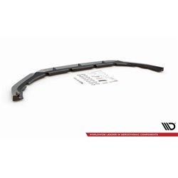 Maxton - Lame Du Pare-Chocs Avant V.2 Volvo S60/V60 R-Design Mk3 Noir Brillant
