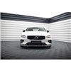 Maxton - Lame Du Pare-Chocs Avant V.1 Volvo S60/V60 R-Design Mk3 Noir Brillant