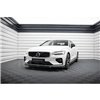 Maxton - Lame Du Pare-Chocs Avant V.1 Volvo S60/V60 R-Design Mk3 Noir Brillant