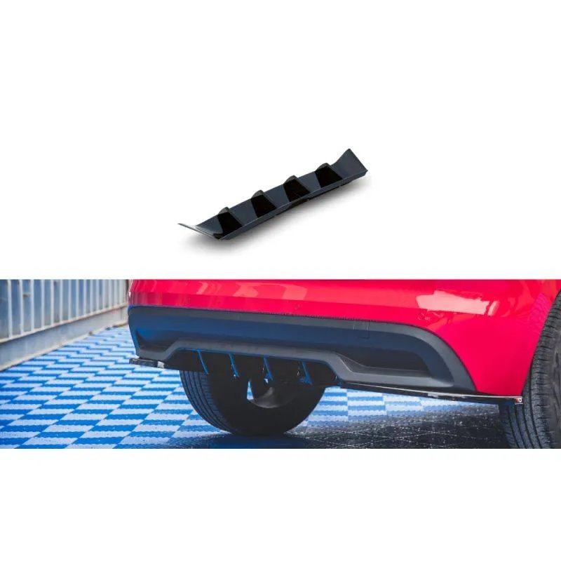 Maxton - Diffuseur Arrière Complet Skoda Kamiq Mk1 Noir Brillant