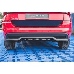 Maxton - Diffuseur Arrière Complet Skoda Kamiq Mk1 Noir Brillant