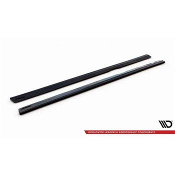 Maxton - Rajouts Des Bas De Caisse V.2 Volvo S60/V60 R-Design Mk3 Noir Brillant