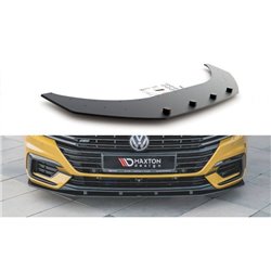 Maxton - Street Pro Lame Du Pare-Chocs Avant Volkswagen Arteon R-Line Sedan / Shooting Brake Mk1 Noir