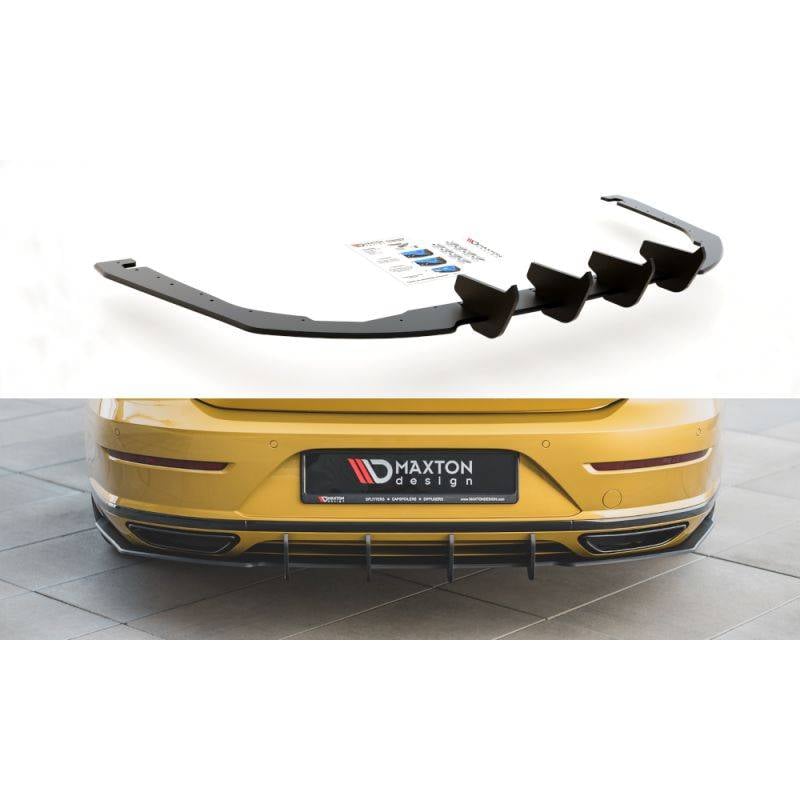 Maxton - Street Pro Diffuseur Arrière Complet Volkswagen Arteon R-Line Sedan / Shooting Brake Mk1 Noir