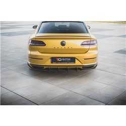 Maxton - Street Pro Diffuseur Arrière Complet Volkswagen Arteon R-Line Sedan / Shooting Brake Mk1 Noir