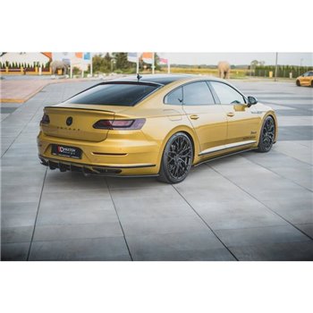 Maxton - Street Pro Diffuseur Arrière Complet Volkswagen Arteon R-Line Sedan / Shooting Brake Mk1 Noir