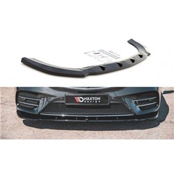 Maxton - Lame Du Pare-Chocs Avant V.2 Mercedes-Benz V-Class AMG-Line W447 Noir Brillant