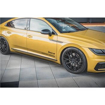 Maxton - Street Pro Rajouts Des Bas De Caisse Volkswagen Arteon R-Line Sedan / Shooting Brake Mk1 Noir