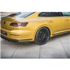 Maxton - Street Pro Diffuseur Arrière Complet Volkswagen Arteon R-Line Sedan / Shooting Brake Mk1 Noir + Rabats Brillant 