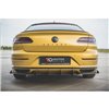 Maxton - Street Pro Diffuseur Arrière Complet Volkswagen Arteon R-Line Sedan / Shooting Brake Mk1 Noir + Rabats Brillant 