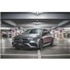 Maxton - Lame Du Pare-Chocs Avant V.2 Mercedes-AMG CLA 35 Aero C118 Noir Brillant