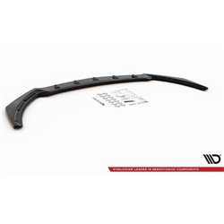 Maxton - Lame Du Pare-Chocs Avant V.2 Mercedes-AMG CLA 35 Aero C118 Noir Brillant