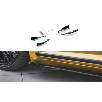Maxton - Side Flaps Volkswagen Arteon R-Line Sedan / Shooting Brake Mk1 Rabats Brillant