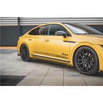 Maxton - Side Flaps Volkswagen Arteon R-Line Sedan / Shooting Brake Mk1 Rabats Brillant