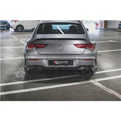 Maxton - Diffuseur Arrière Complet Mercedes-AMG CLA 35 Aero / 45 Aero C118 Noir Brillant